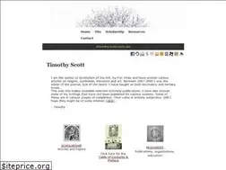 Sites similar to timothyscott.com.au
