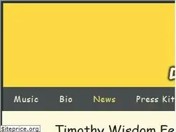 Sites similar to timothywisdom.com