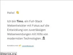 Sites similar to timozacherl.com