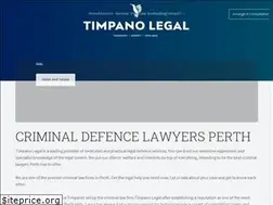 Sites similar to timpanolegal.com.au