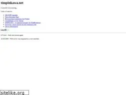 Sites similar to timpinkawa.net