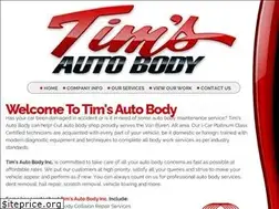Sites similar to timsautobodyinc.com