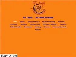Sites similar to timsbeach.de