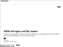 Sites similar to timscha.io