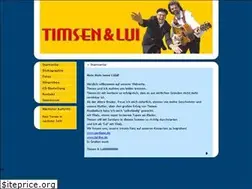 Sites similar to timsen-un-lui.de
