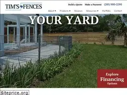 Sites similar to timsfences.com