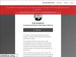 Sites similar to timsheehy.com