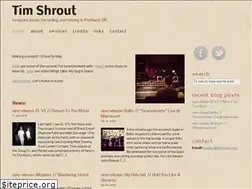 Sites similar to timshrout.com