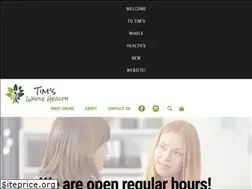 Sites similar to timswholehealth.com