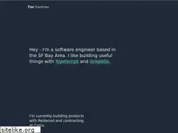 Sites similar to timtrautman.com