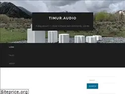 Sites similar to timur.audio