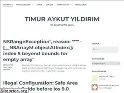Sites similar to timuraykutyildirim.wordpress.com