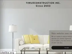 Sites similar to timurconstruction.com