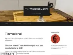 Sites similar to timvaniersel.com