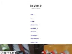 Sites similar to timwolfebass.com