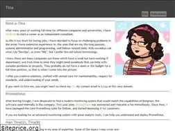 Sites similar to tina.pm
