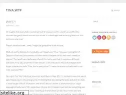 Sites similar to tina.wtf