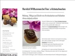 Sites similar to tinas-achatschnecken.de