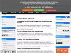 Sites similar to tinas-tinte.de
