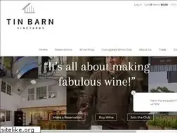 Sites similar to tinbarnvineyards.com