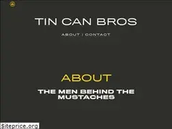 Sites similar to tincanbros.com