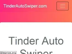 Sites similar to tinderautoswiper.com