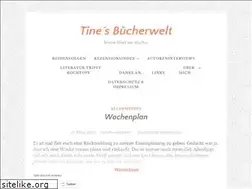Sites similar to tinesbuecherwelt.wordpress.com