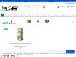 Sites similar to tinesgetraenke.de