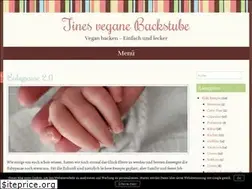 Sites similar to tinesveganebackstube.de