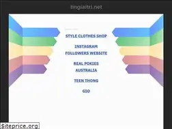 Sites similar to tingiaitri.net