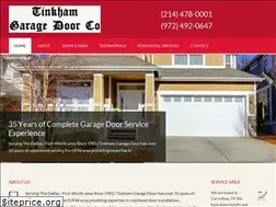Sites similar to tinkhamgaragedoor.com