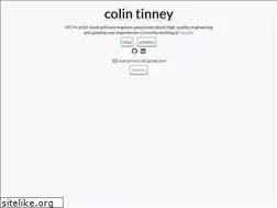 Sites similar to tinney.dev