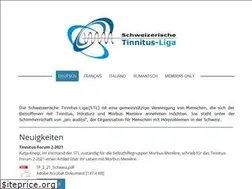 Sites similar to tinnitus-liga.ch