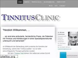 Sites similar to tinnitusclinic.de