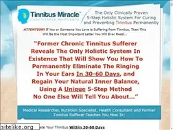 Sites similar to tinnitusmiracle.com