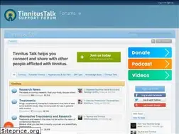 Sites similar to tinnitustalk.com