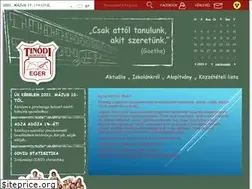 Sites similar to tinodi-eger.hu