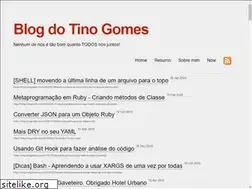 Sites similar to tinogomes.com