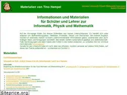Sites similar to tinohempel.de