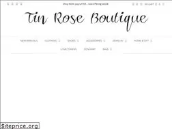Sites similar to tinroseboutique.com