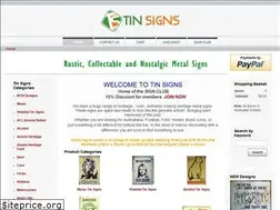 Sites similar to tinsigns.com.au