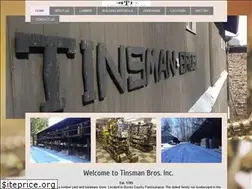 Sites similar to tinsmanbrotherslumber.com