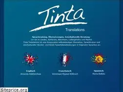 Sites similar to tinta-translations.de