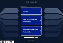 Sites similar to tintenklecks.de