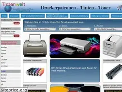 Sites similar to tintenwelt.de