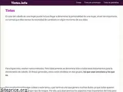 Sites similar to tintes.info