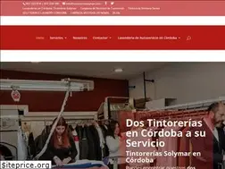 Sites similar to tintoreriasolymar.com