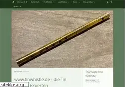 Sites similar to tinwhistle.de