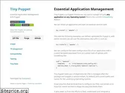 Sites similar to tiny-puppet.com
