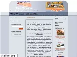 Sites similar to tiny-trains.net